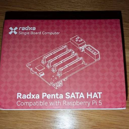 Radxa Penta SATA HAT для Raspberry Pi 5, БП