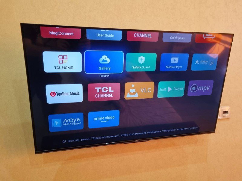 Телевизор TCL 43 с кронштейном