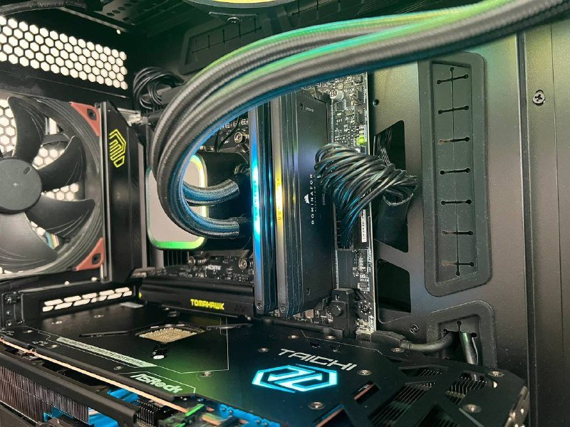 мощный игровой рабочий компьютер с видеокартой 9