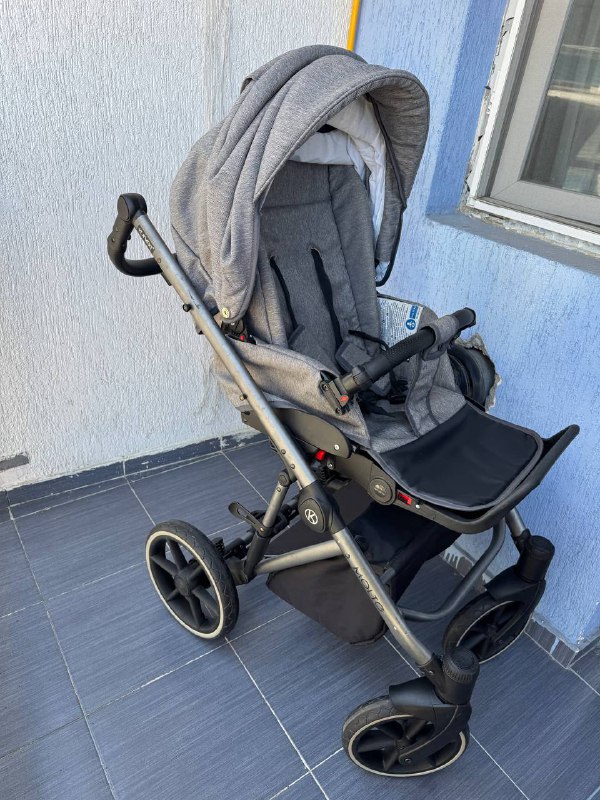 Коляска 2 в 1 Kunert Molto с манежем 4