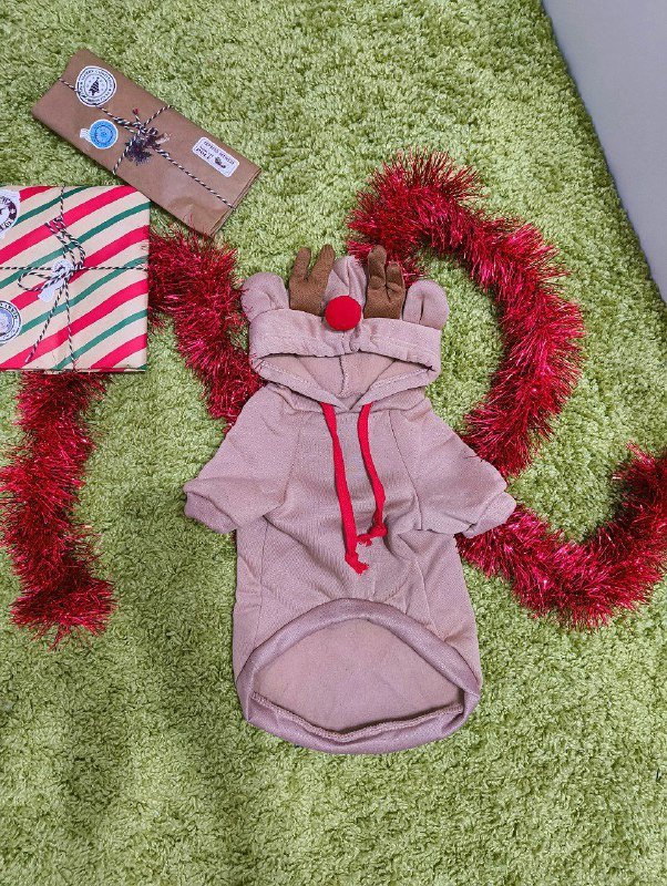 Новогодняя кофта для собаки или кота