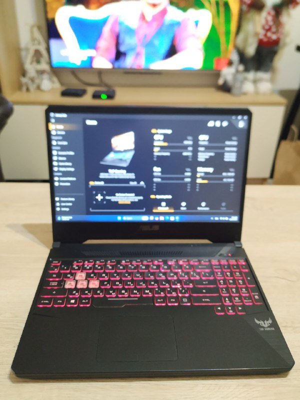 Asus tuf gaming, GTX 1660 ti, Ryzen 7 3750H, 16GB RAM, SSD 256GB, HDD 1TB