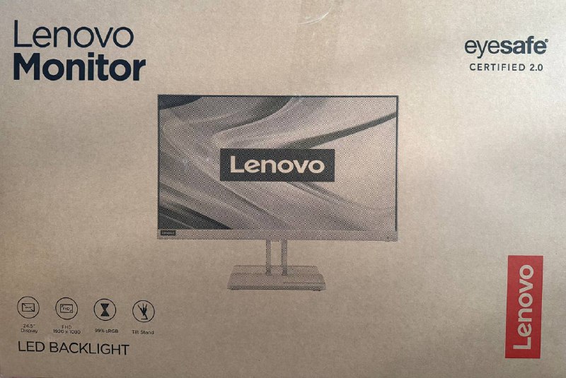 Монитор Lenovo 24.5" L25e-40 с кронштейном 5