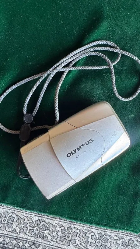 Olympus Mju II пленочная камера 1