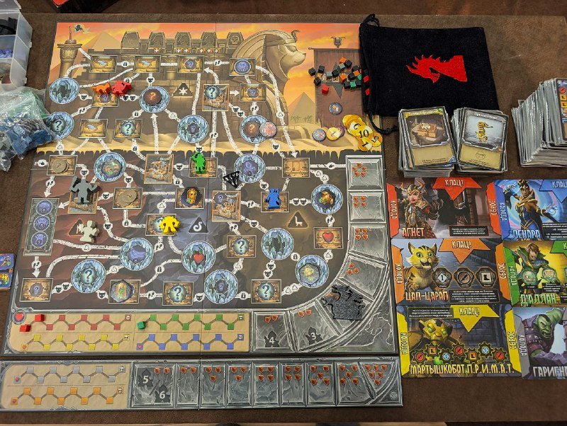 настольные игры Кланк, Hive, Квест Exit 4