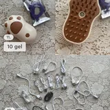 Смарт-ремешок, кисточка для пыли, стикеры, щетка для животных, USB кабели 2