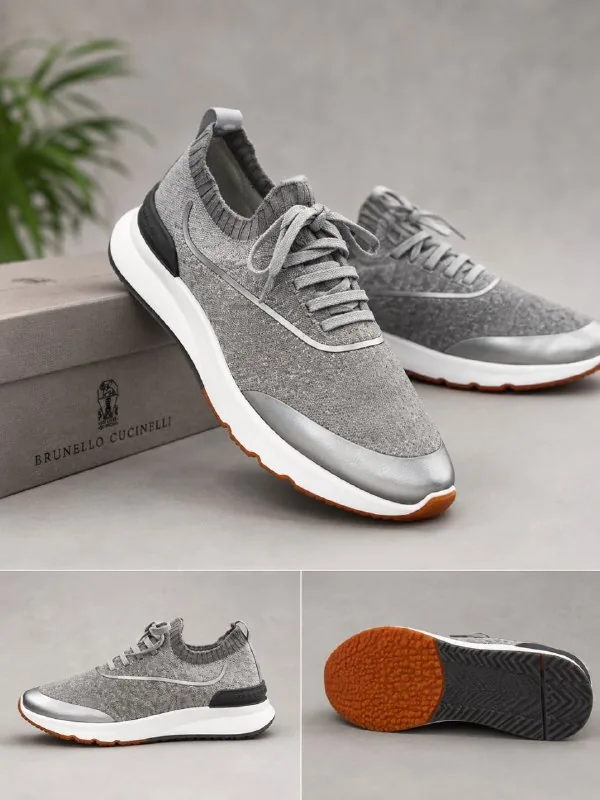 Мужские кроссовки Brunello Cucinelli 1