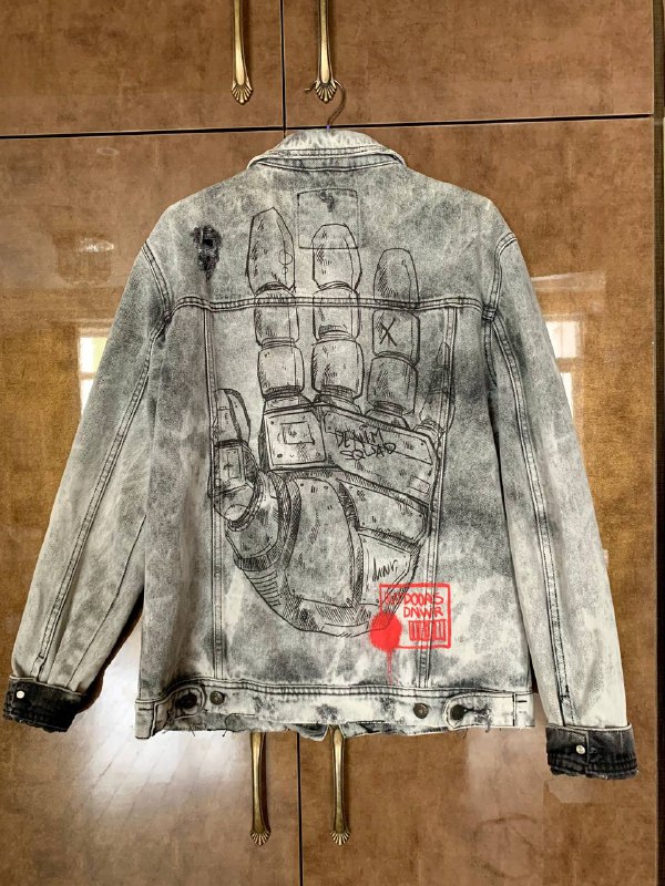 Джинсовка из мужского отдела Zara, размер М 2