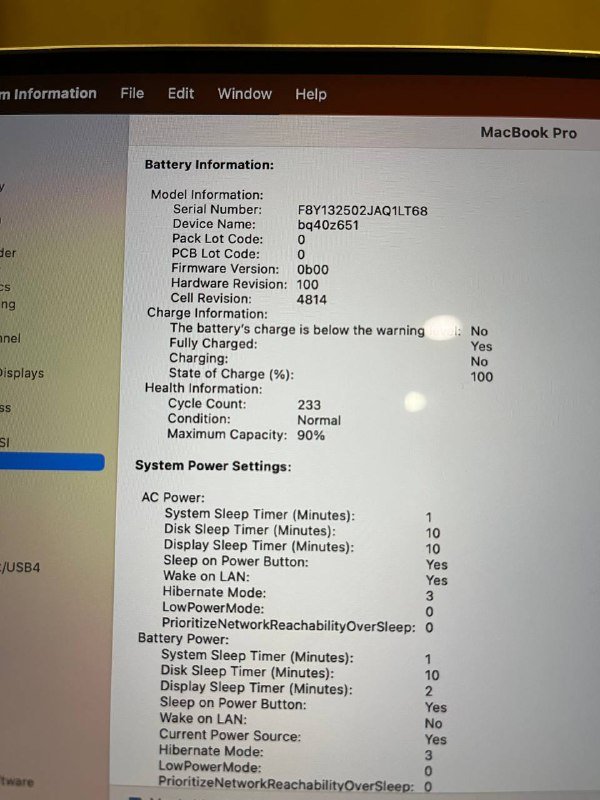 MacBook Pro 14 inch 2021, 16GB RAM, 512GB SSD 4