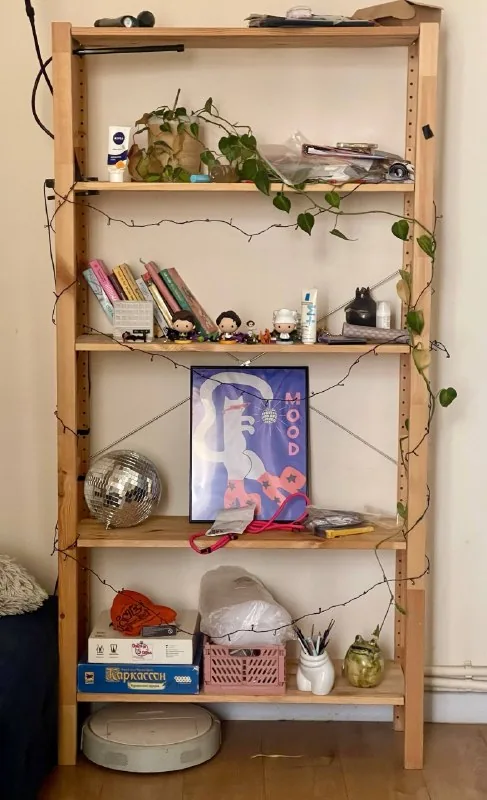 Стеллаж деревянный IKEA IVAR