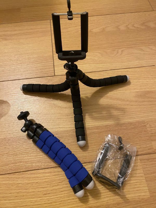 Гибкий мини штатив тринога для фото видео съемки 2