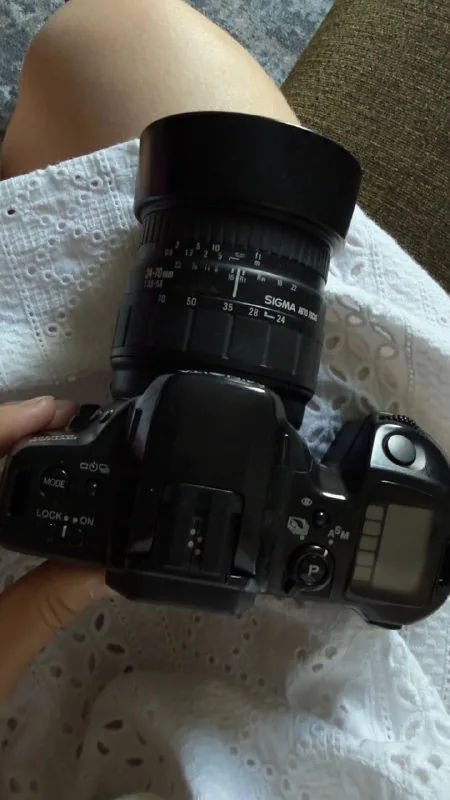 Minolta Dynax 500si, Sigma 24-200mm объектив 1