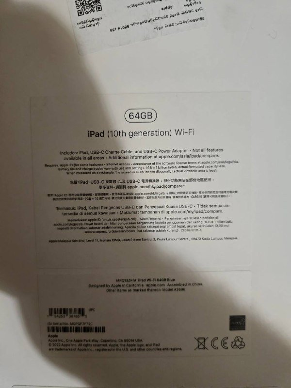 iPad 10 поколения Wi-Fi 64GB 3
