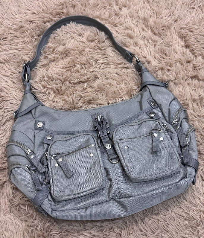 GGL сумка Kingthing с множеством карманов серая 2