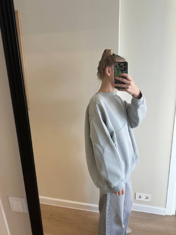 Свитер H&M из мохера, Джинсы H&M, Брюки Bershka, Свитшот Yos, Лонг Zara 7