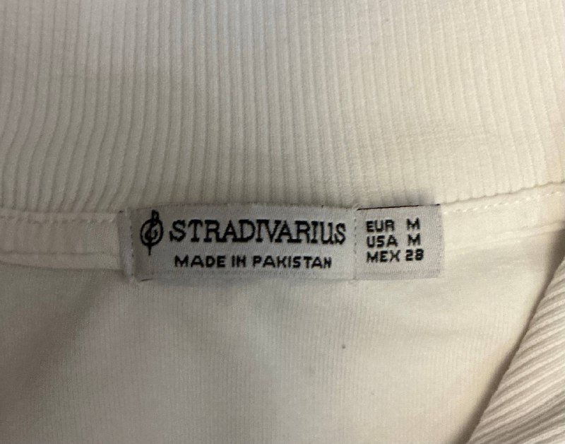 Свитшот с воротником на молнии Stradivarius размер М 2