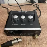 Микрофон Audio-Technica AT2050, аудиоинтерфейс Behringer UM2, XLR-кабель 4
