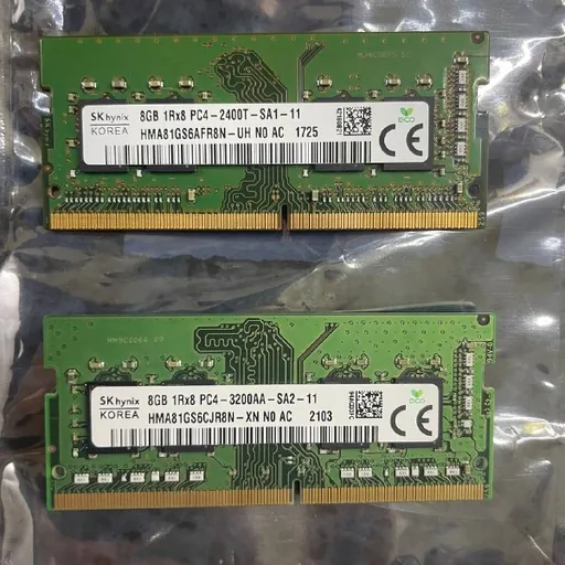 Оперативная память для ноутбука SK hynix и Samsung