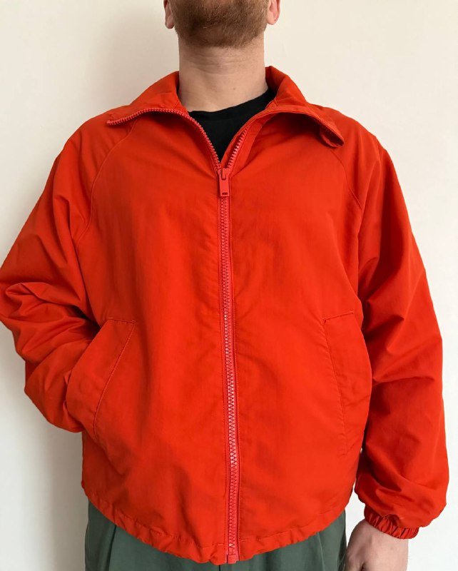 Оранжевая ветровка Zara Unisex 4