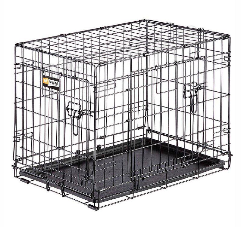 Складная металлическая клетка для собак 2