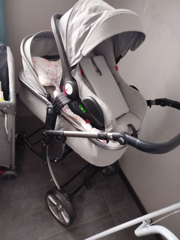 Коляска 3в1 с ходунками