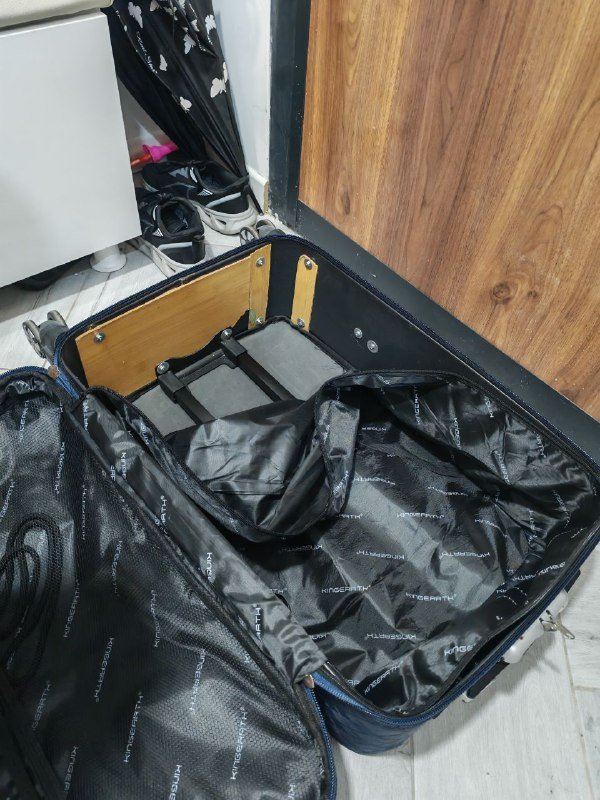 Чемодан бу после ремонта 2