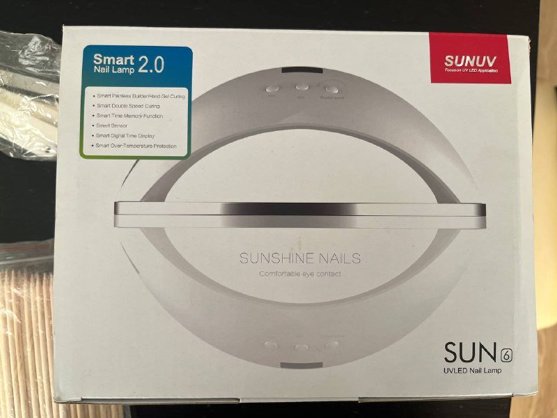 Гигабитный роутер, лампа для гель-лака, инструменты для маникюра, штатив 4