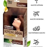 Крем-хна для волос, цвет каштан 1