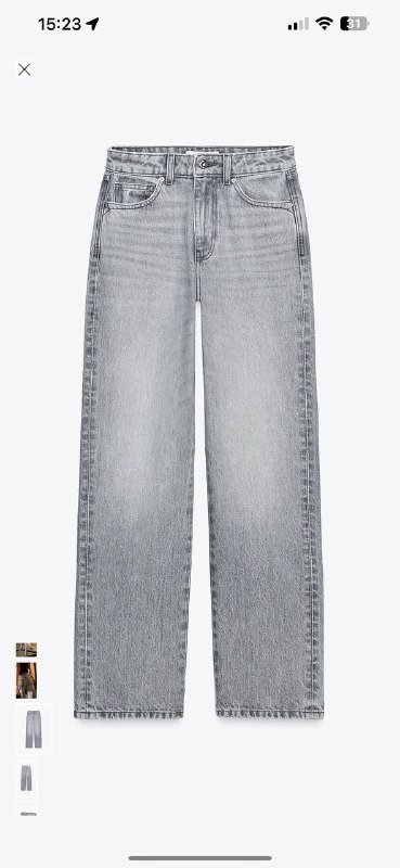 Джинсы Zara 34 размер