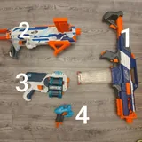 Nerf бластеры, патроны, аккумуляторы 1
