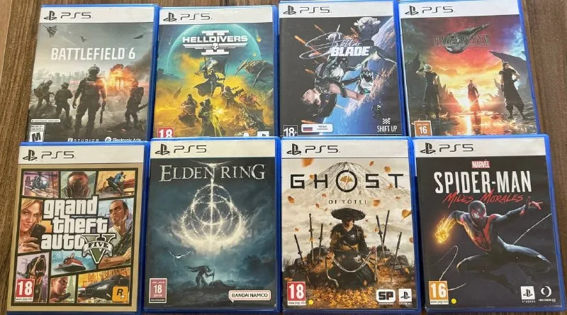 Игры на дисках для PlayStation 5