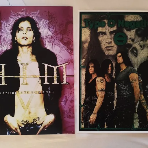 Плакаты HIM, Type O Negative