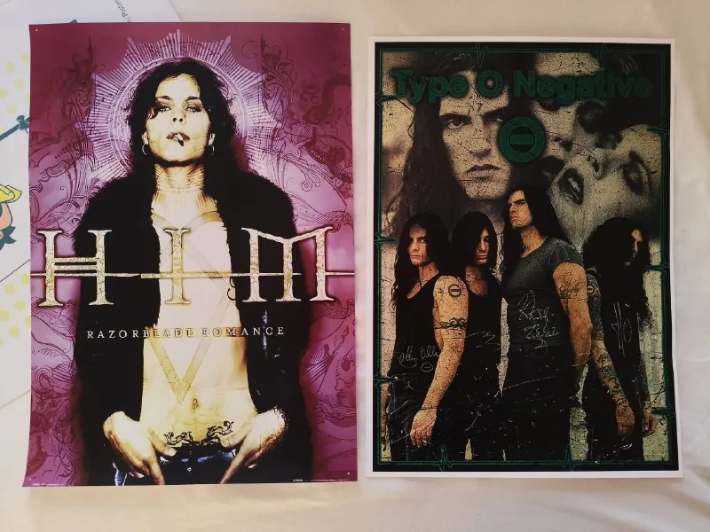 Плакаты HIM, Type O Negative