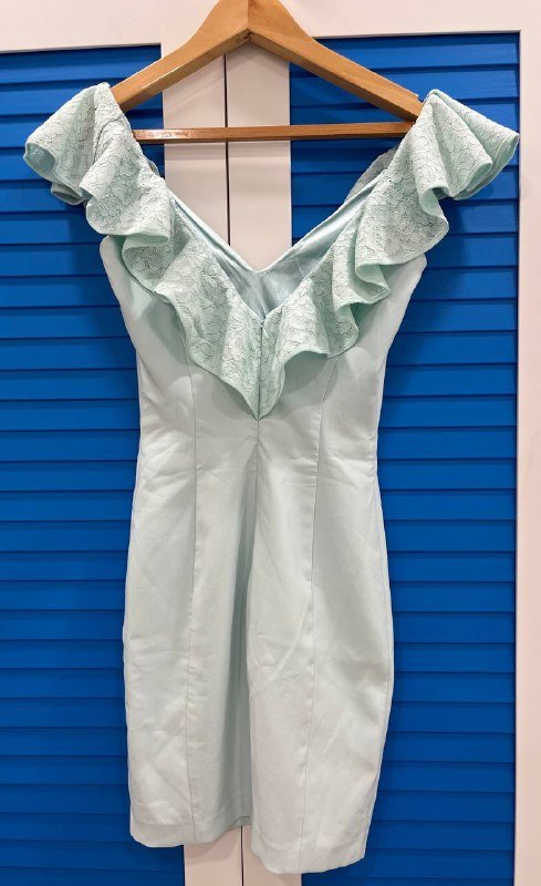 Голубое платье love republic, размер 40 4