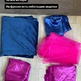 Ткани, бархат, сатин, фатин 1