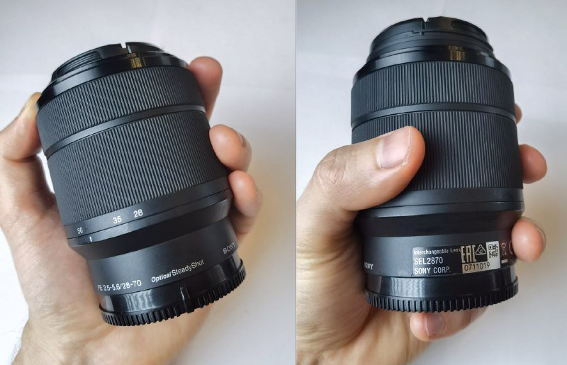 Sony FE 28-70mm F3.5-5.6 OSS zoom lens
