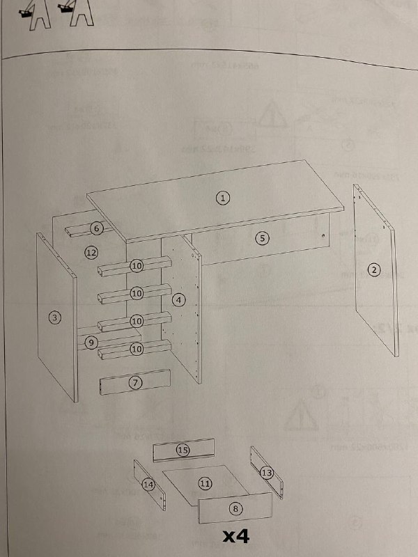 Стол LIMFJORDEN 60x120см для продажи 3