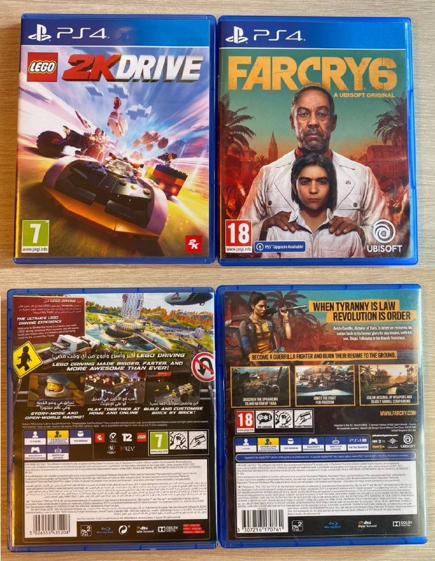 Игры PS4 Farcry 6, Lego 2K DRIVE