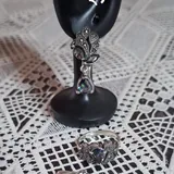 Серьги и кольца с натуральными камнями 1