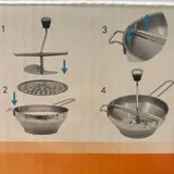 Пищевая мельница из нержавеющей стали 3