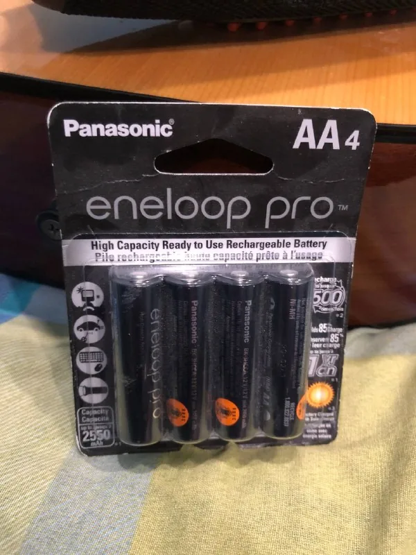 Panasonic Eneloop Pro аккумуляторы 1