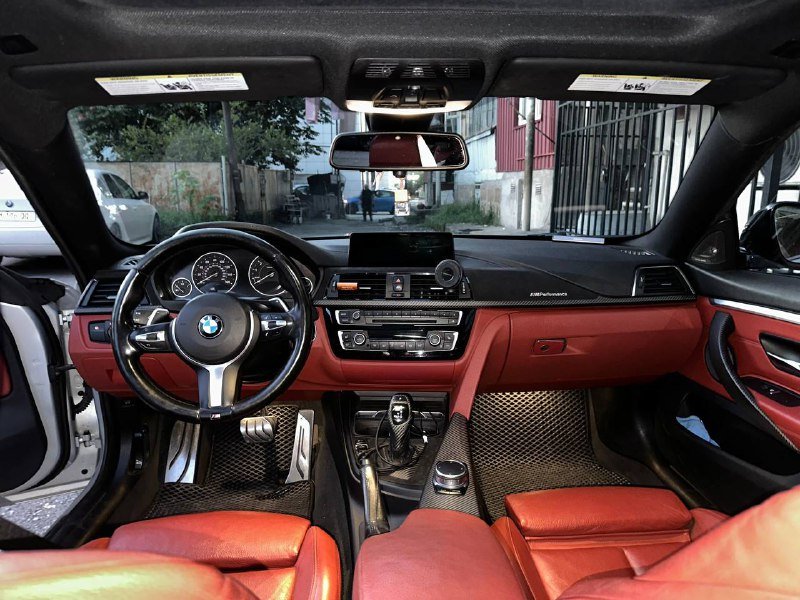 BMW 430i, белый, автомобиль 2