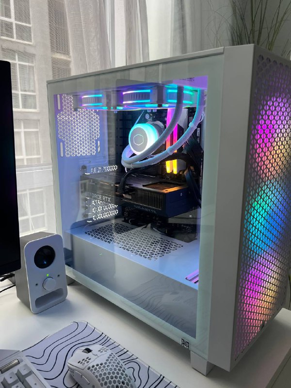 Игровой компьютер AMD Ryzen 7 7700X, монитор LG 27" Nano IPS 2