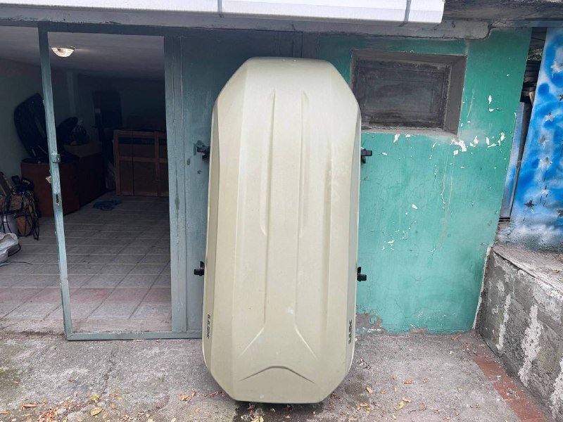 Авто бокс LUX с рейлами 550-600 л 8