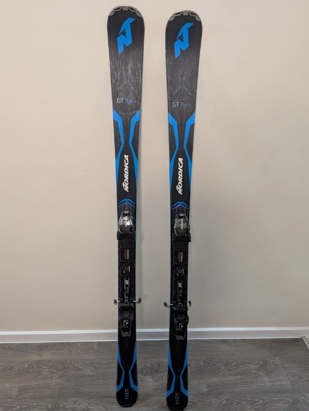 Лыжи Nordica GT7bca, Крепления, Ботинки Salomon, Палки 4