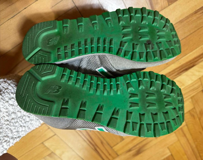 Кеды кожа + замша, ортопедические, 35-36 размер, Nike, New Balance 8