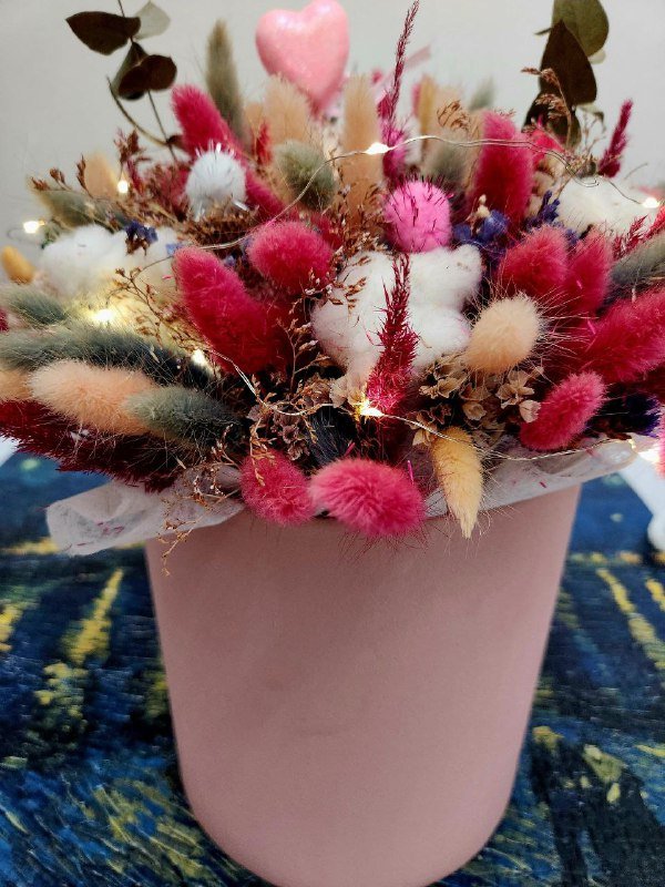 Букет сухоцветов для интерьера и подарка 2