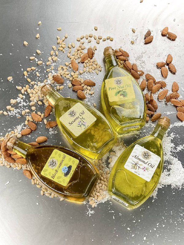 Свежие масла холодного отжима под заказ