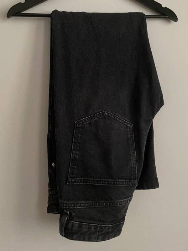 Черные прямые джинсы Massimo Dutti, размер 36 (S) 5