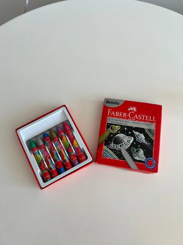Пастель Faber Castell металлик 6 цветов